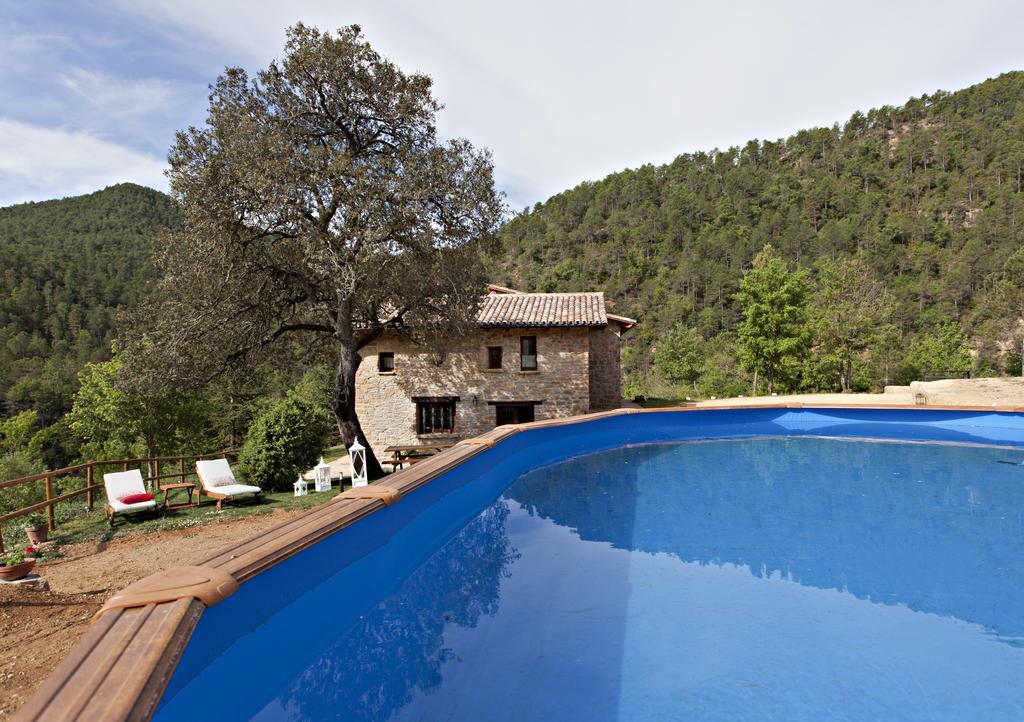 Masia Ca L'Anima Hotel La Baronia de Rialb Habitación foto