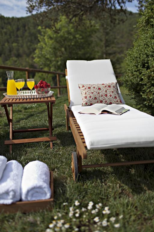Masia Ca L'Anima Hotel La Baronia de Rialb Habitación foto